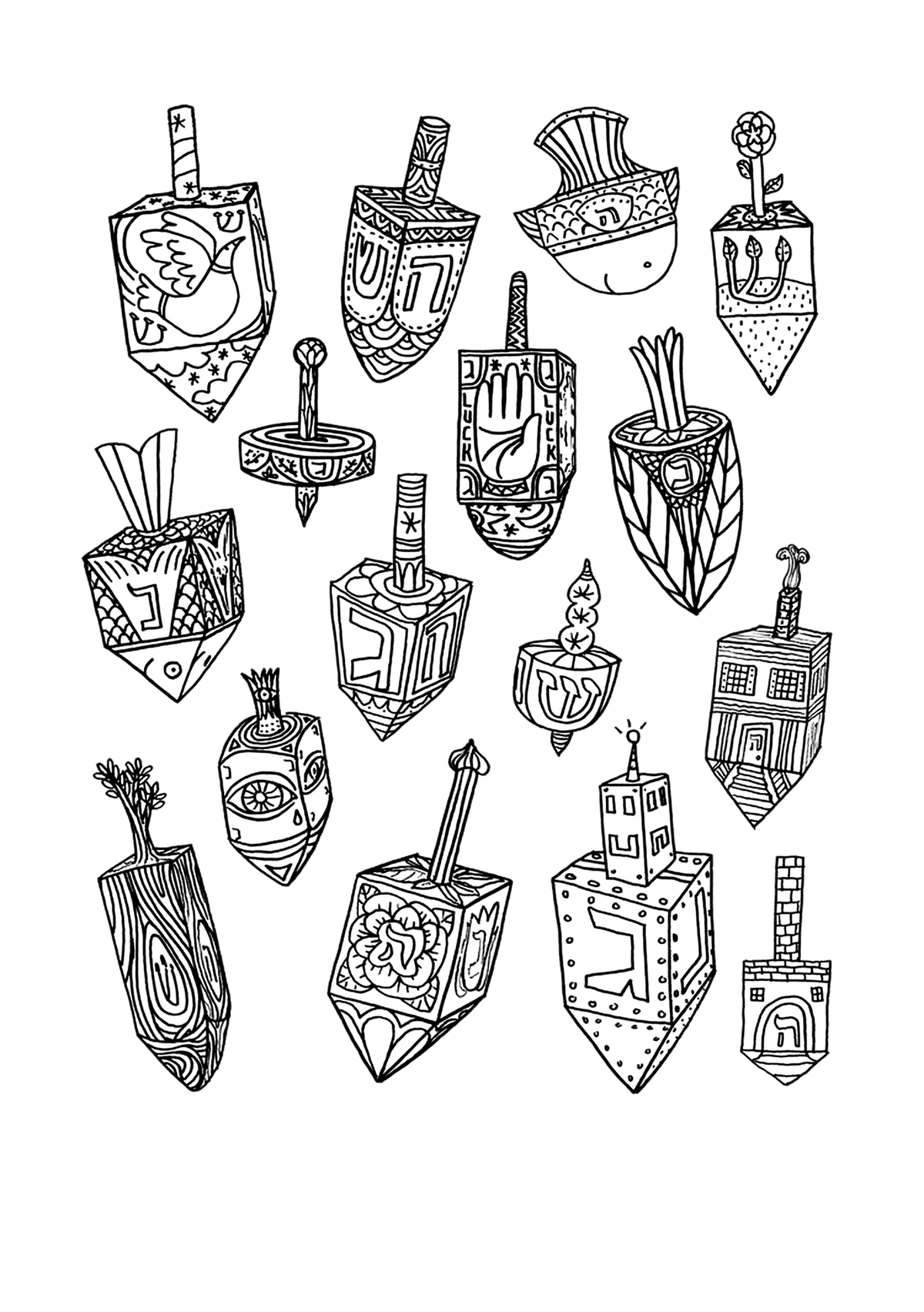 Dreidel Poster