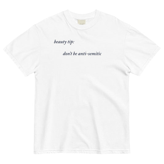 Beauty Tip T-Shirt White - T-Shirts - Meshugge