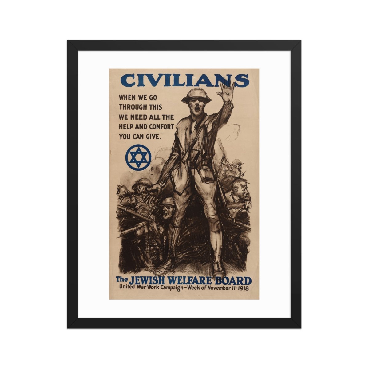 Civilians Poster - Art - Meshugge