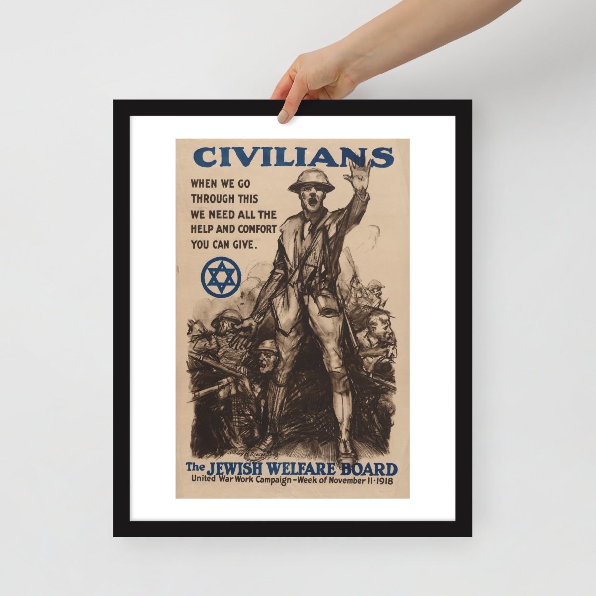 Civilians Poster - Art - Meshugge