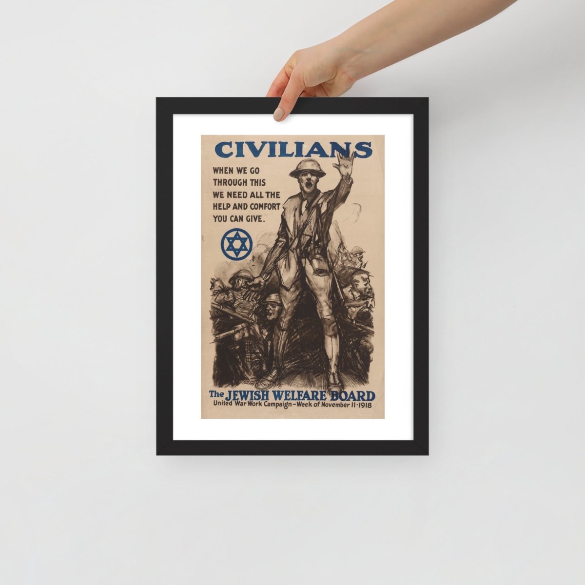 Civilians Poster - Art - Meshugge