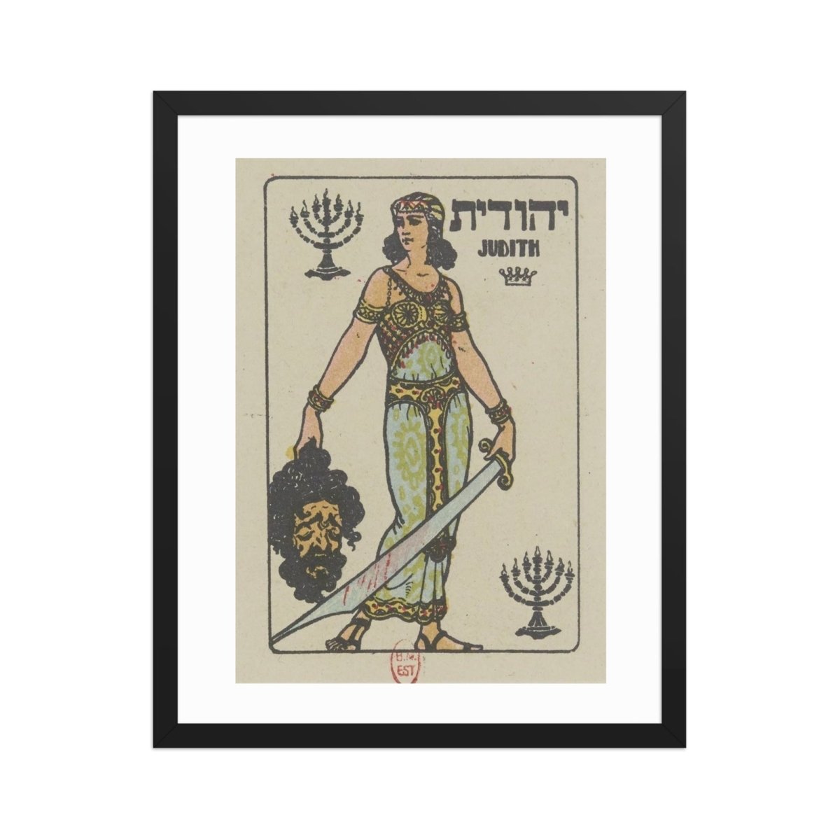 Judith Poster - Art - Meshugge