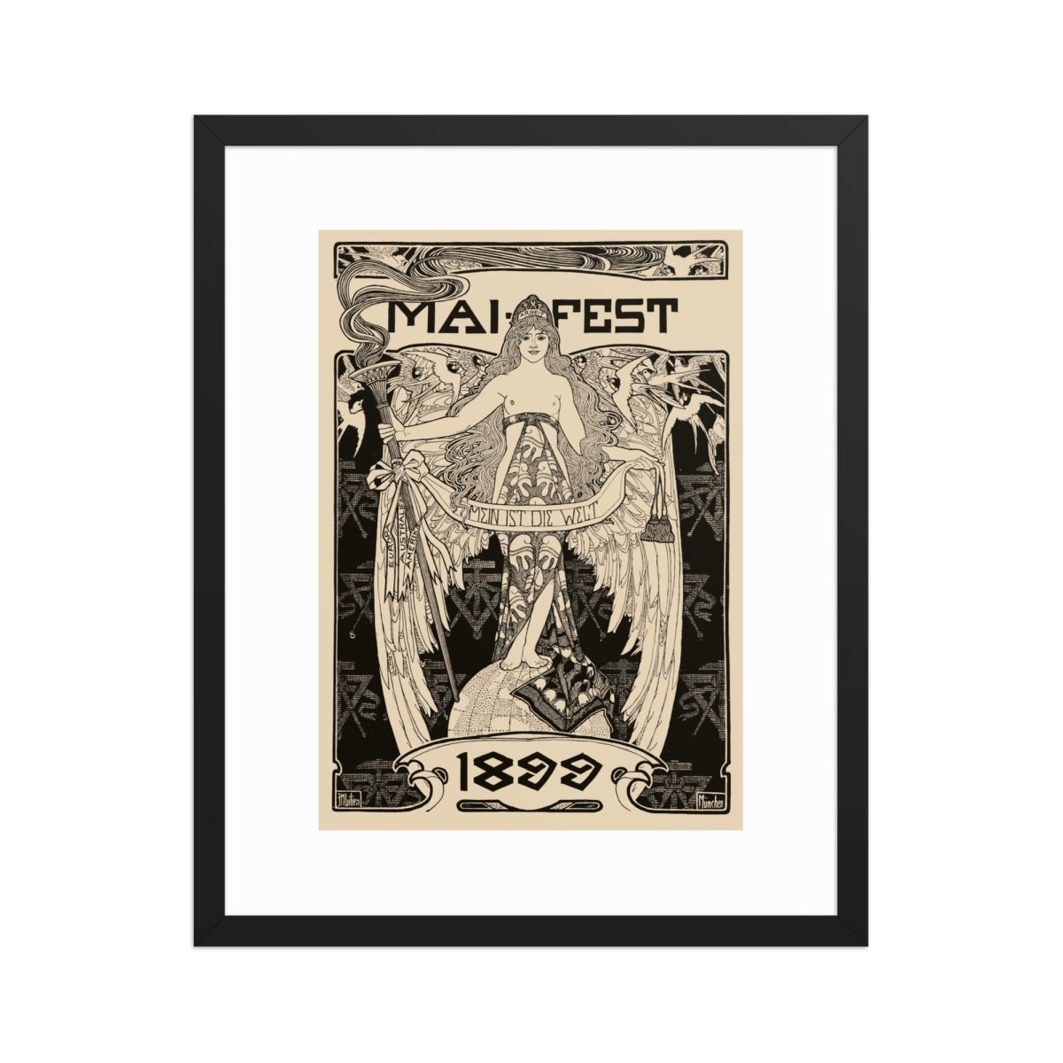 Mai Fest Poster - Art - Meshugge