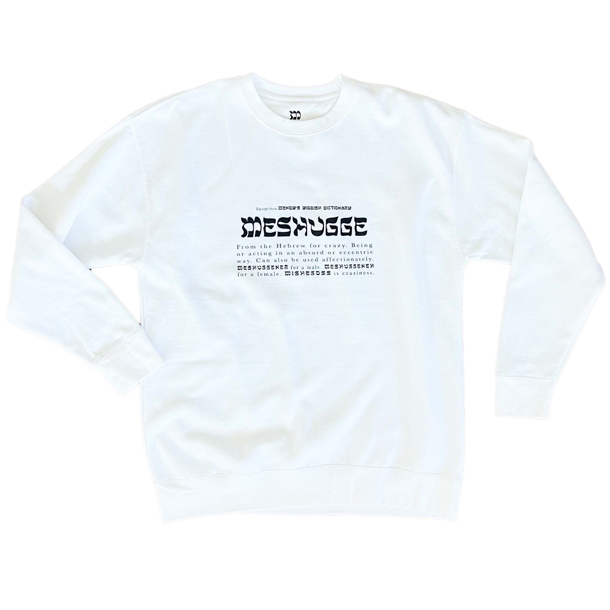 The Original Sweatshirt - Sweatshirts - Meshugge - White