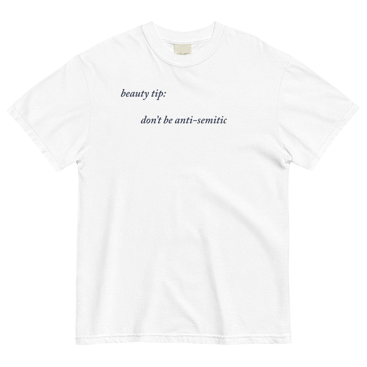 Beauty Tip T-Shirt White - T-Shirts - Meshugge
