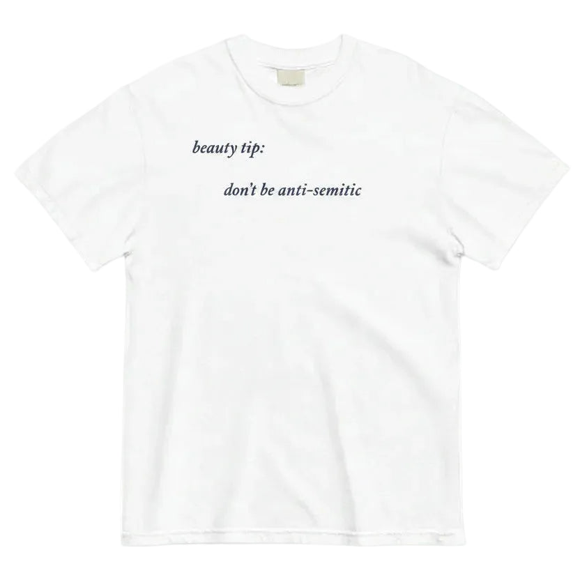 Beauty Tip T-Shirt White - T-Shirts - Meshugge