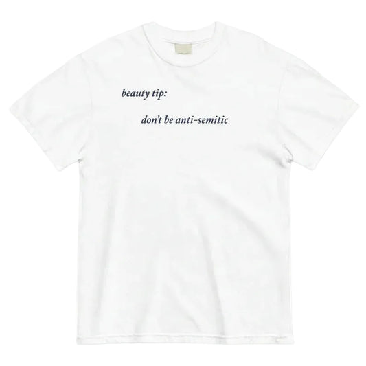 Beauty Tip T-Shirt White - T-Shirts - Meshugge