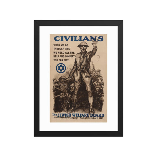 Civilians Poster - Art - Meshugge