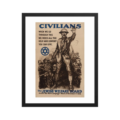 Civilians Poster - Art - Meshugge