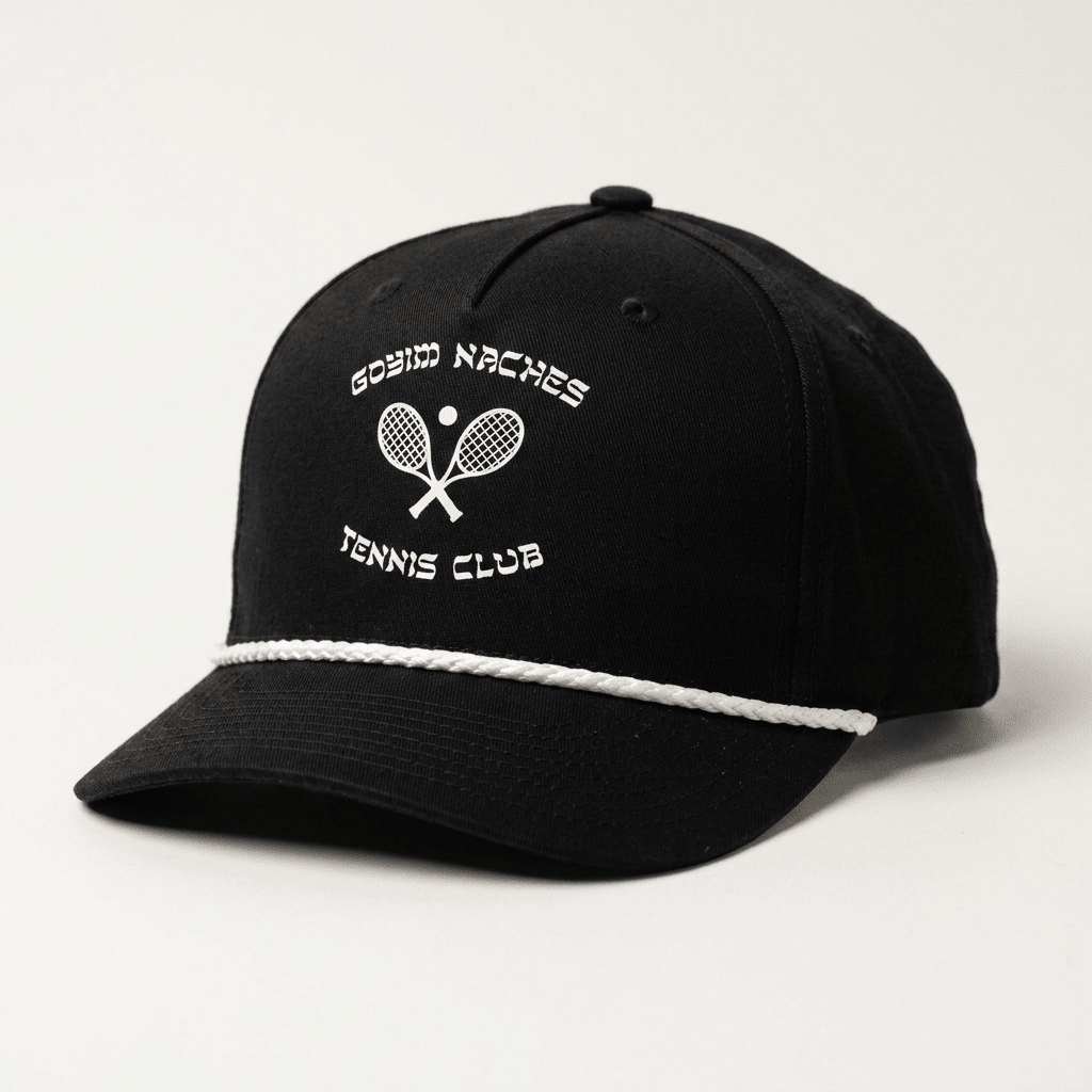 'Goyim Naches' Tennis Club Cap - Hats - Meshugge