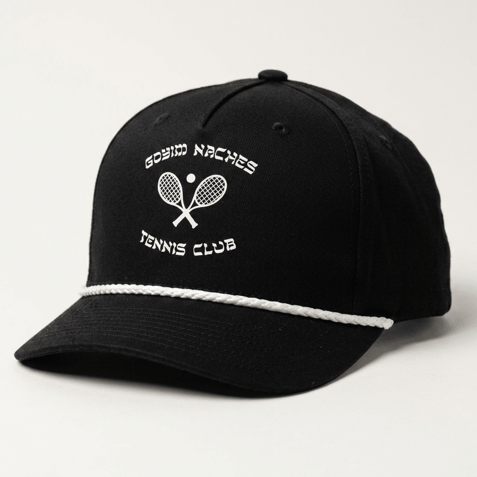 'Goyim Naches' Tennis Club Cap - Hats - Meshugge