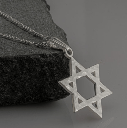 Magen David 'Hammer' Necklace - Judaica - Meshugge