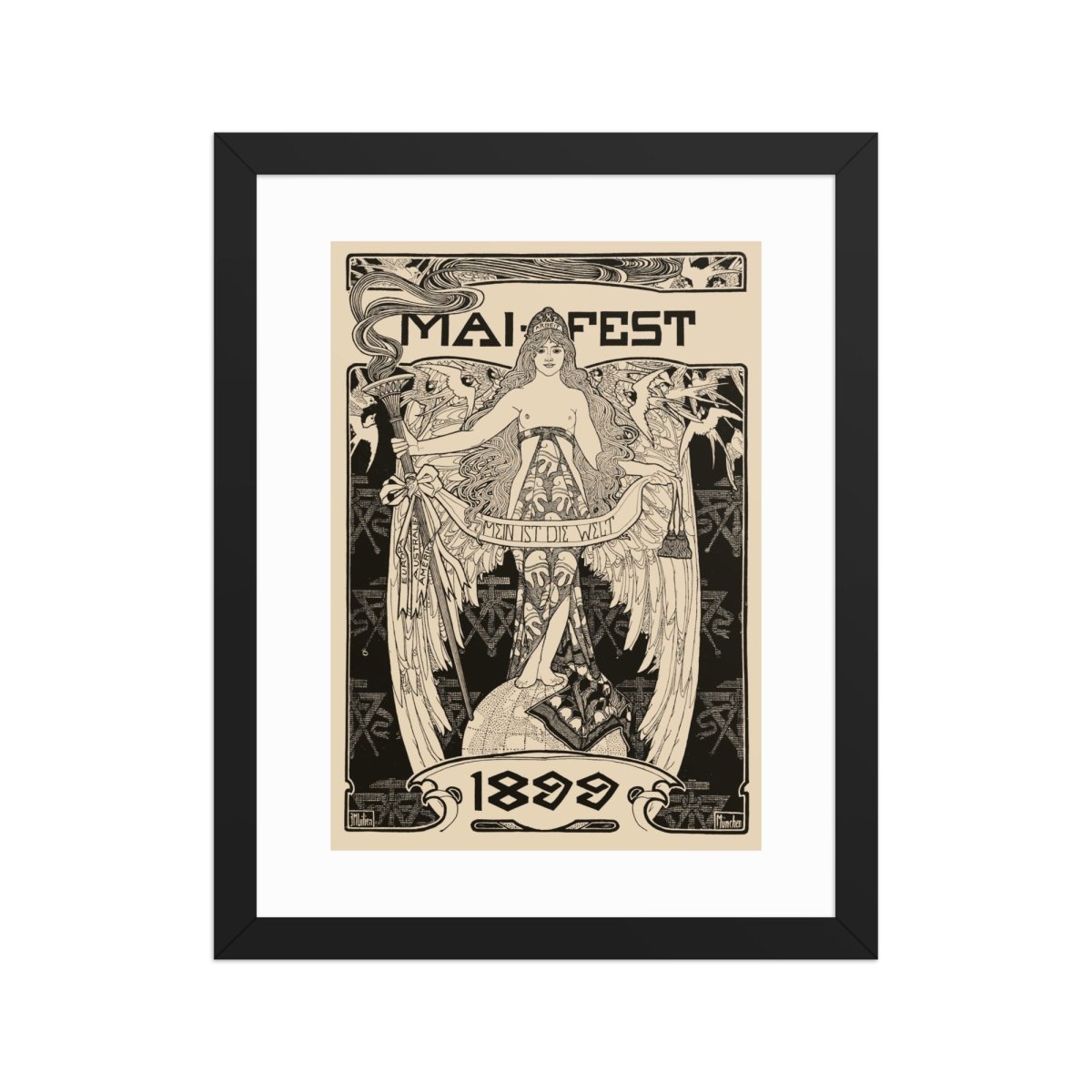 Mai Fest Poster - Art - Meshugge
