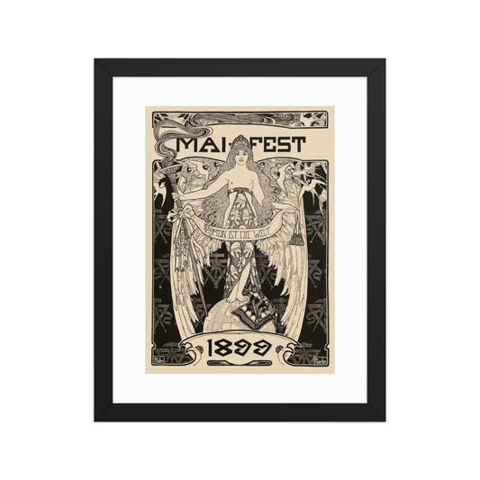 Mai Fest Poster - Art - Meshugge