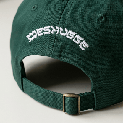 'Mensch' Green '90s Cap Back- Hats - Meshugge
