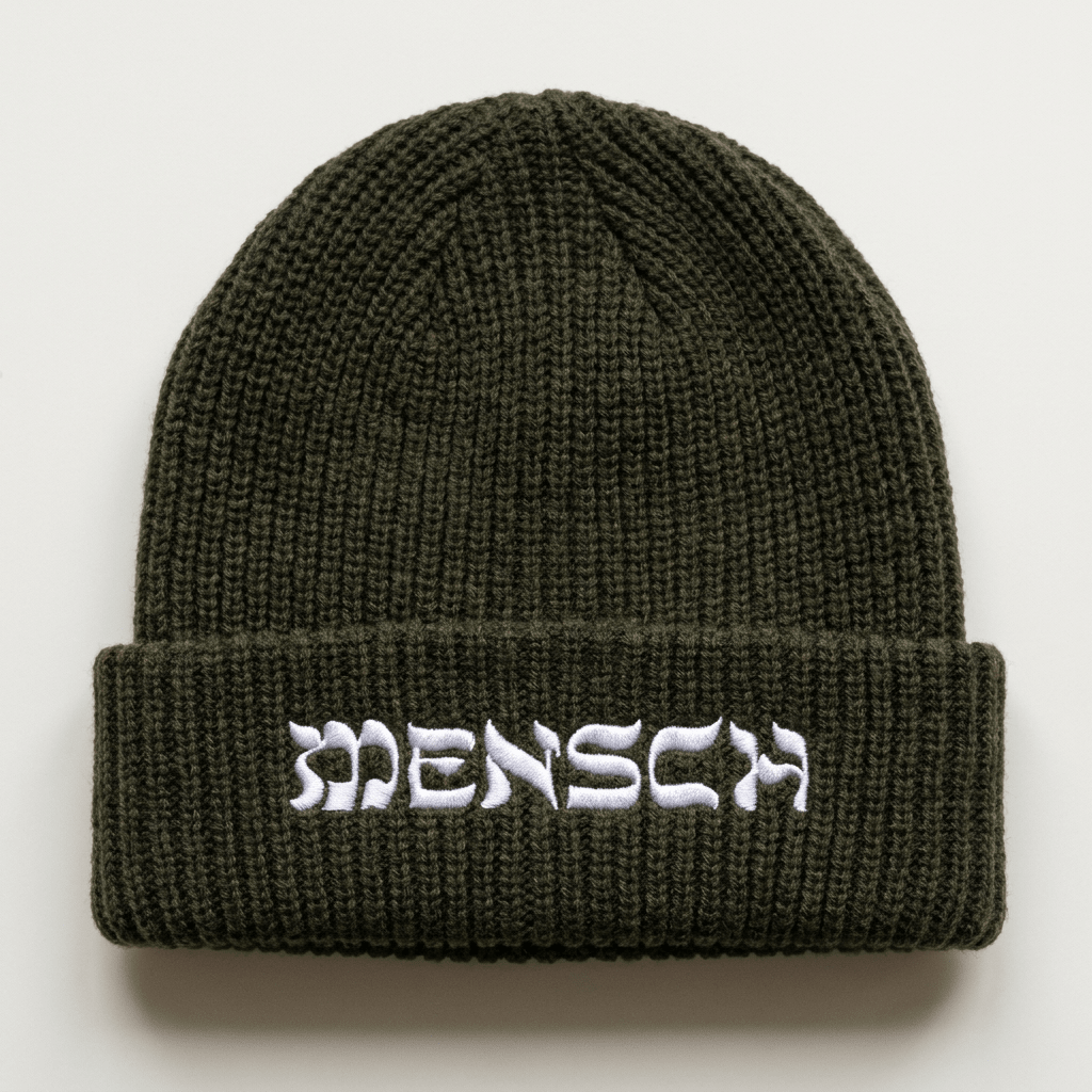 'Mensch' Beanie - Hats - Meshugge