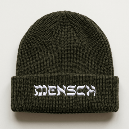 'Mensch' Beanie - Hats - Meshugge