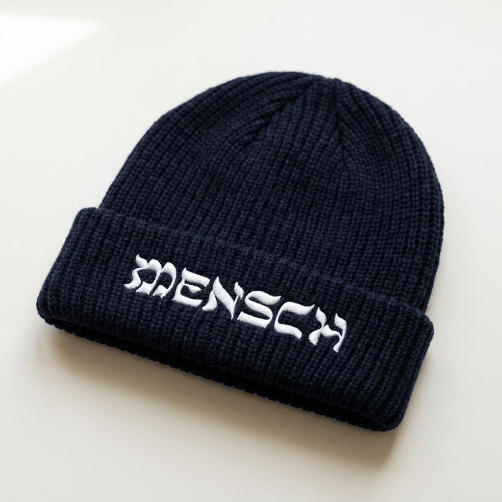 'Mensch' Beanie - Hats - Meshugge