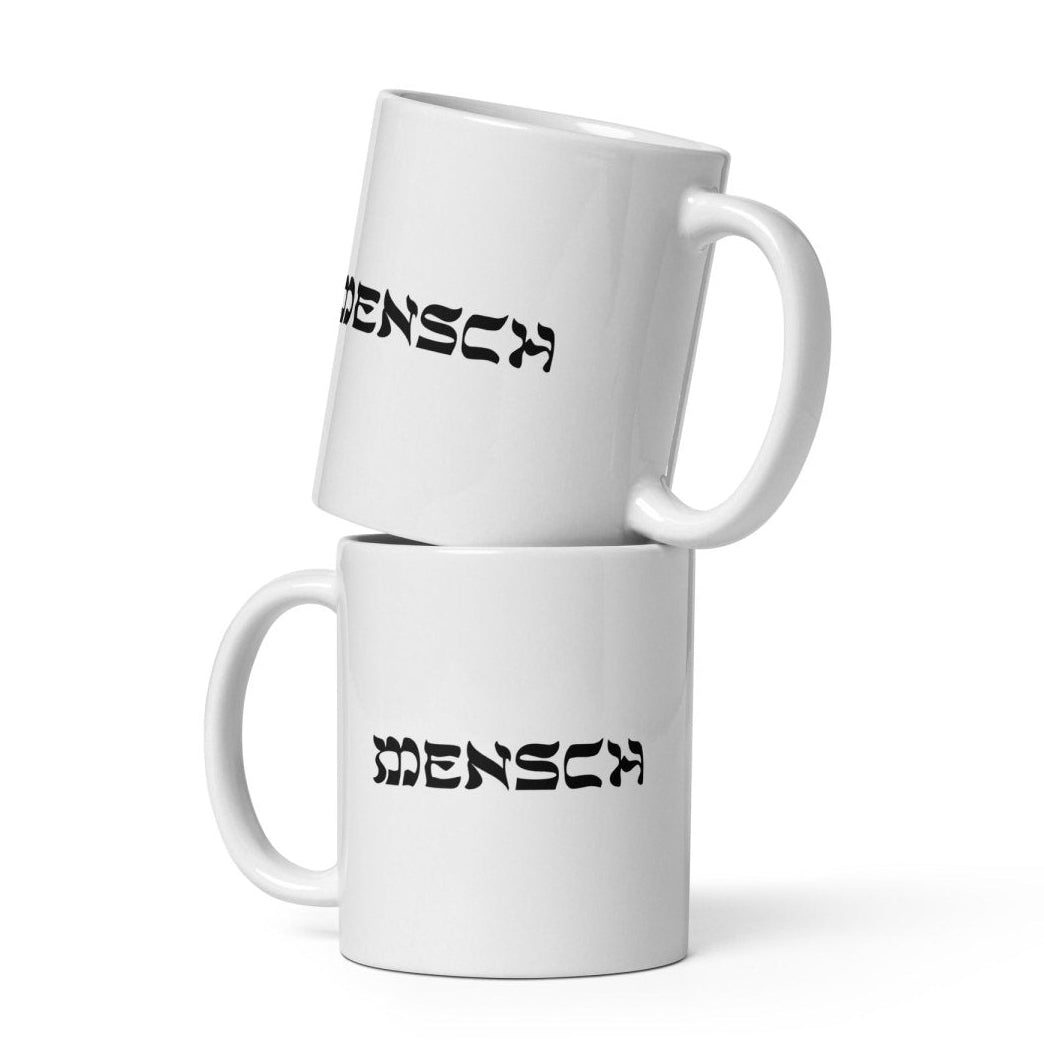 'Mensch' Mug Stacked - Accessories - Meshugge