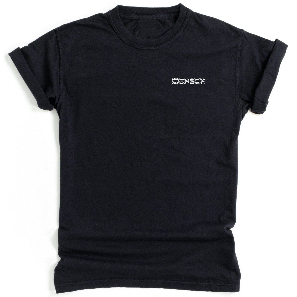 'Mensch' T-Shirt - Black T-Shirts - Meshugge