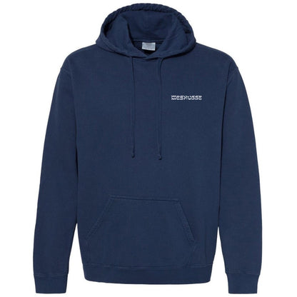 'Meshugge' Navy Hoodie - Hoodies - Meshugge