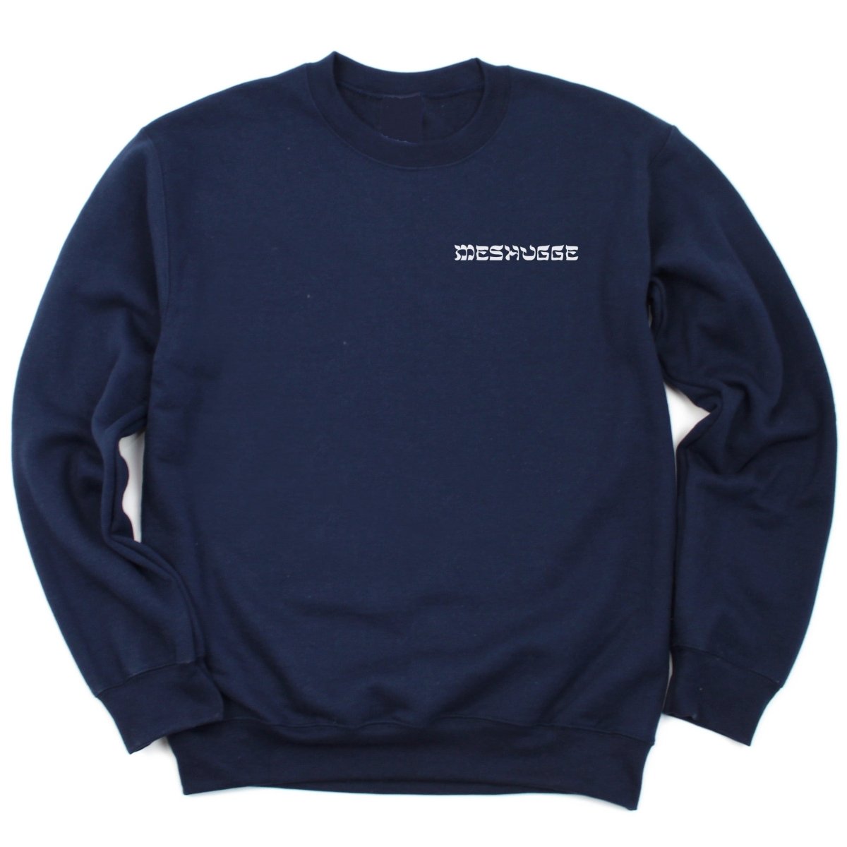 'Meshugge' Navy Sweatshirt - Sweatshirts - Meshugge