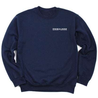 'Meshugge' Navy Sweatshirt - Sweatshirts - Meshugge