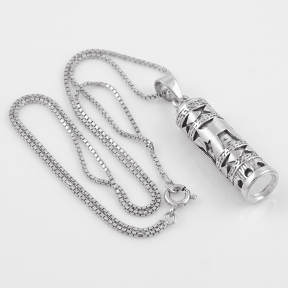 'Mezuzah' Necklace - Judaica - Meshugge