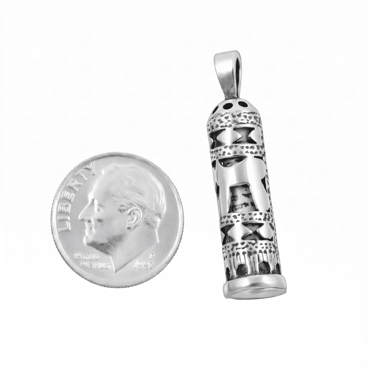 'Mezuzah' Necklace - Judaica - Meshugge