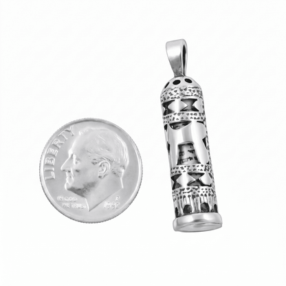 'Mezuzah' Necklace - Judaica - Meshugge