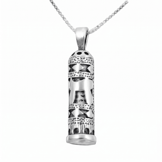 'Mezuzah' Necklace - Judaica - Meshugge