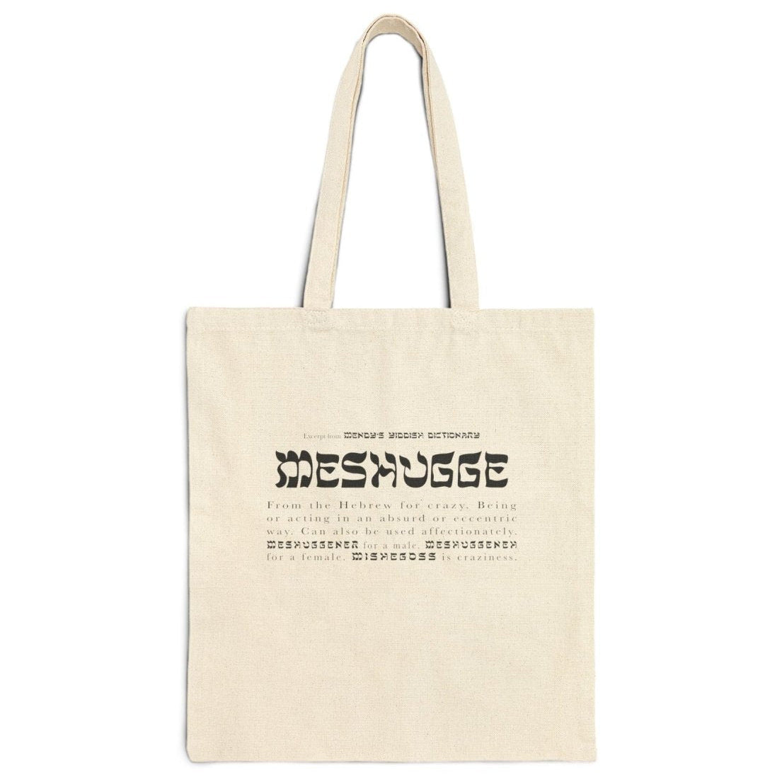 Original Tote Beige - Accessories - Meshugge