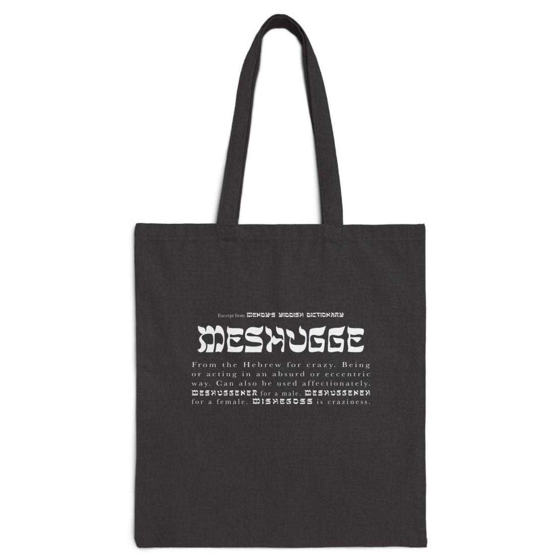 Original Tote Black - Accessories - Meshugge