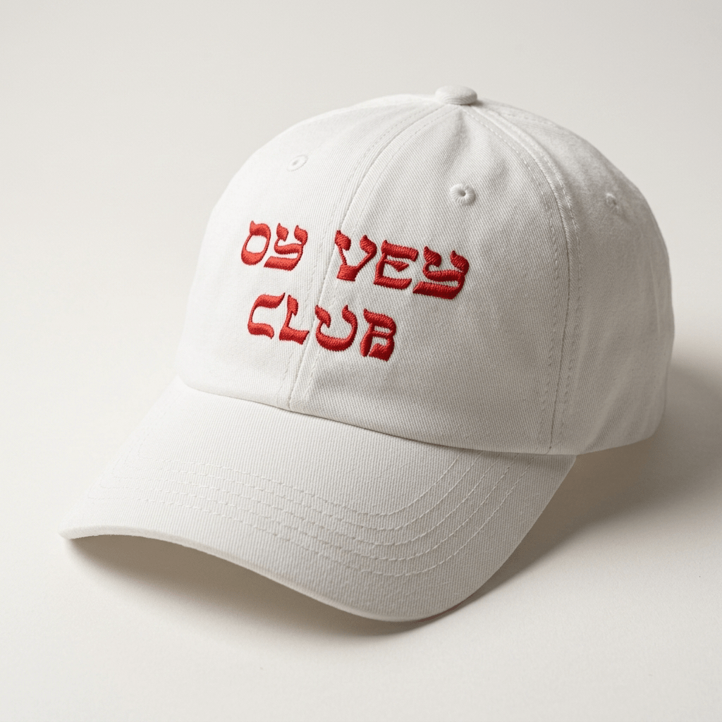 'Oy Vey Club' '90s Cap - Hats - Meshugge