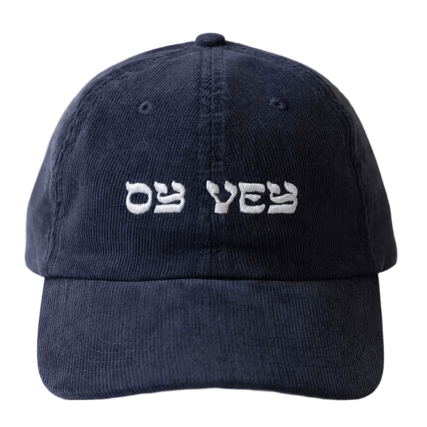 'Oy Vey Club' '90s Cap Navy - Hats - Meshugge