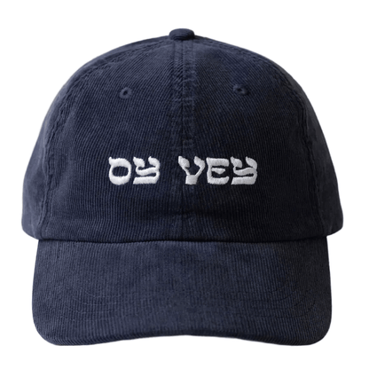 'Oy Vey Club' '90s Cap Navy - Hats - Meshugge
