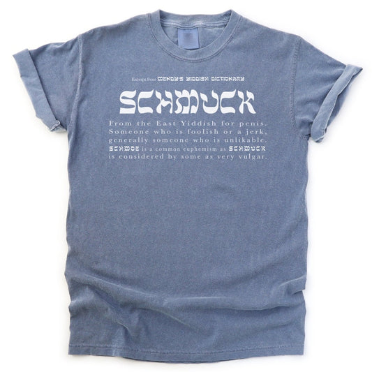 'Schmuck' T-Shirt (definition) - T-Shirts - Meshugge