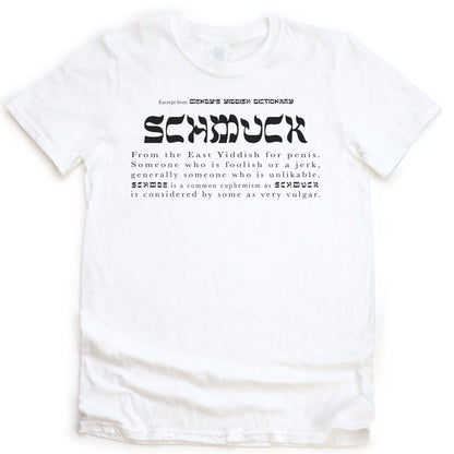 'Schmuck' T-Shirt (definition) - T-Shirts - Meshugge