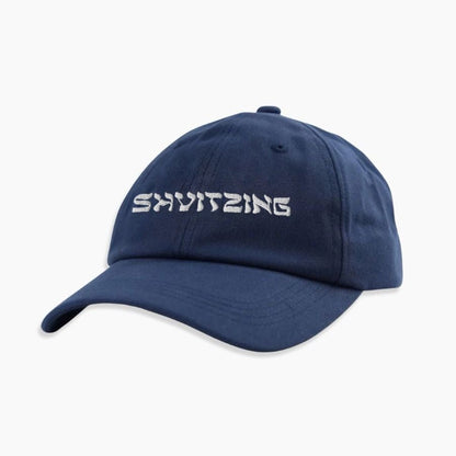'Shvitzing' Hat Navy Left Side - Hats - Meshugge