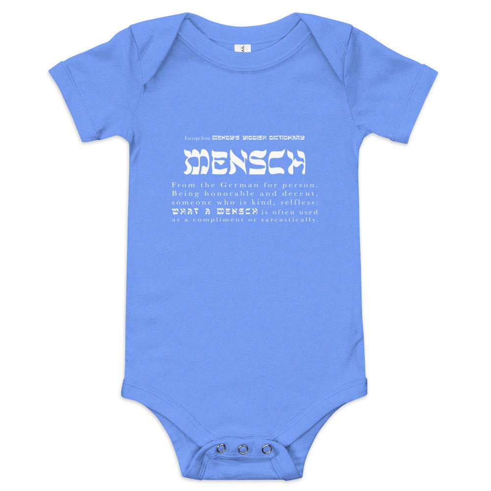 Baby 'Mensch' One-Piece (definition edition) - Kids - Meshugge
