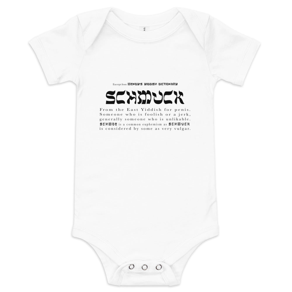 Baby 'Schmuck' One-Piece (definition edition) - White- Kids - Meshugge