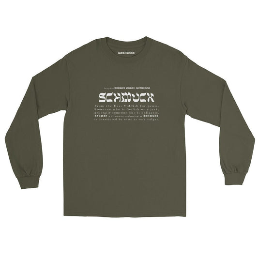 'Schmuck' Long Sleeve T-Shirt (definition edition) - T-Shirts - Meshugge
