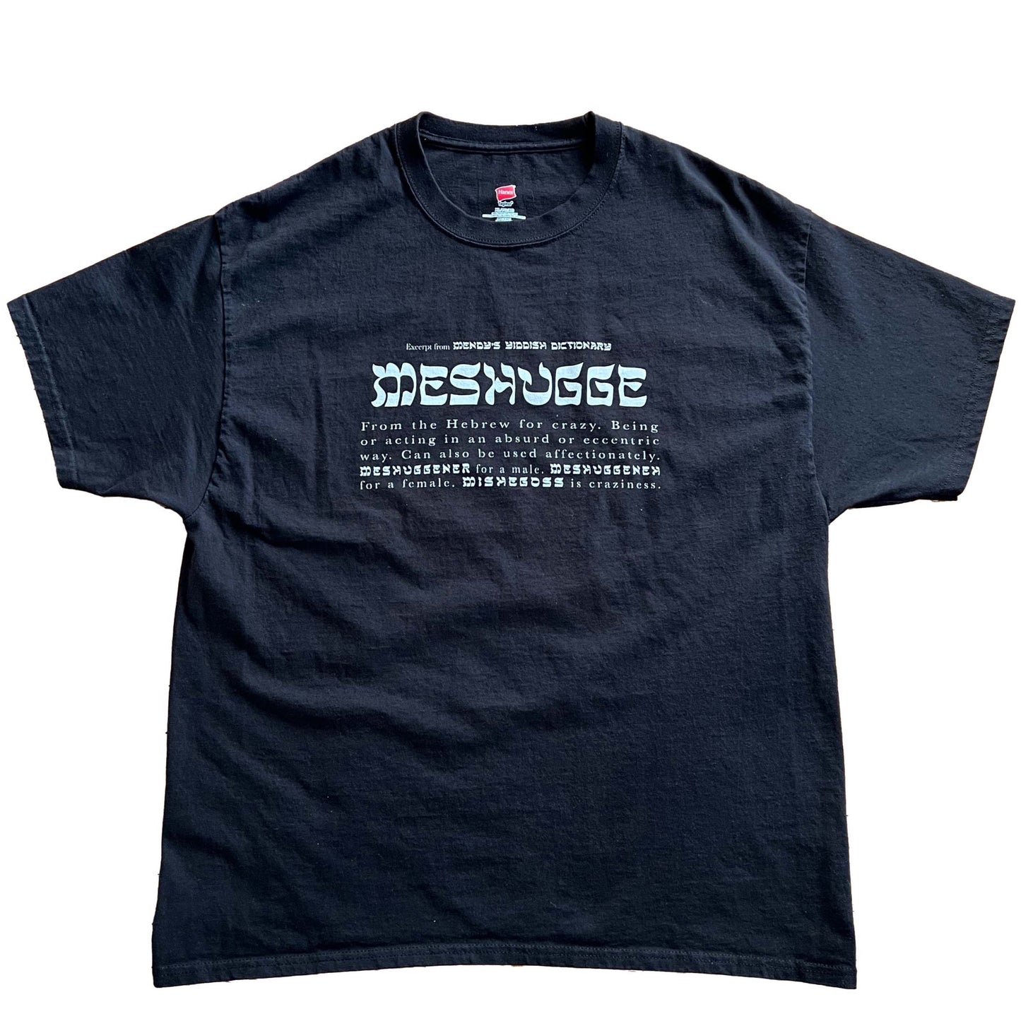 The Original T-Shirt - T-Shirts - Black - Meshugge
